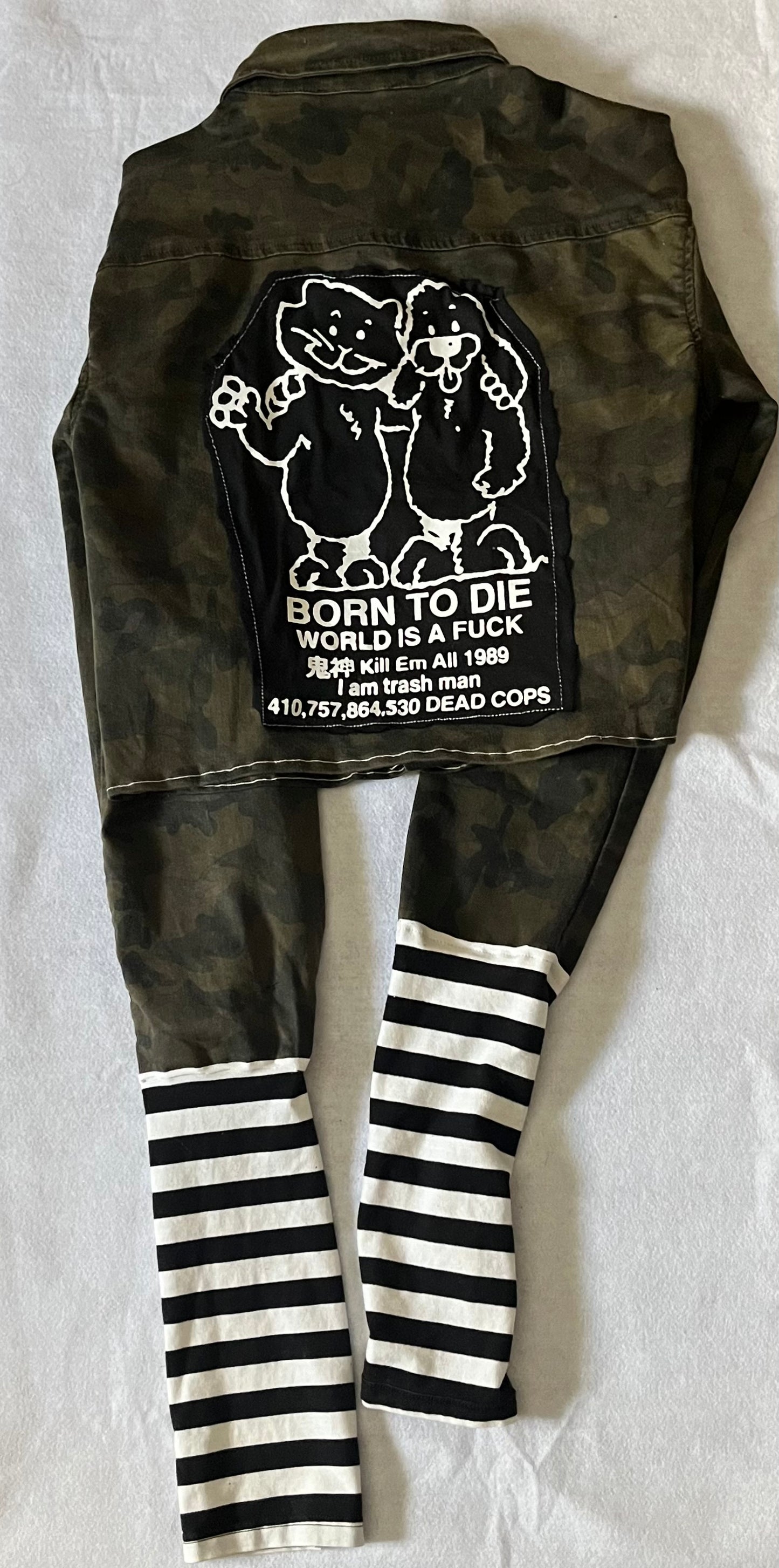 CROPPED BTDWAFKEM1989 MILITARY JACKET